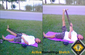 active hamstrings flexibility stretch